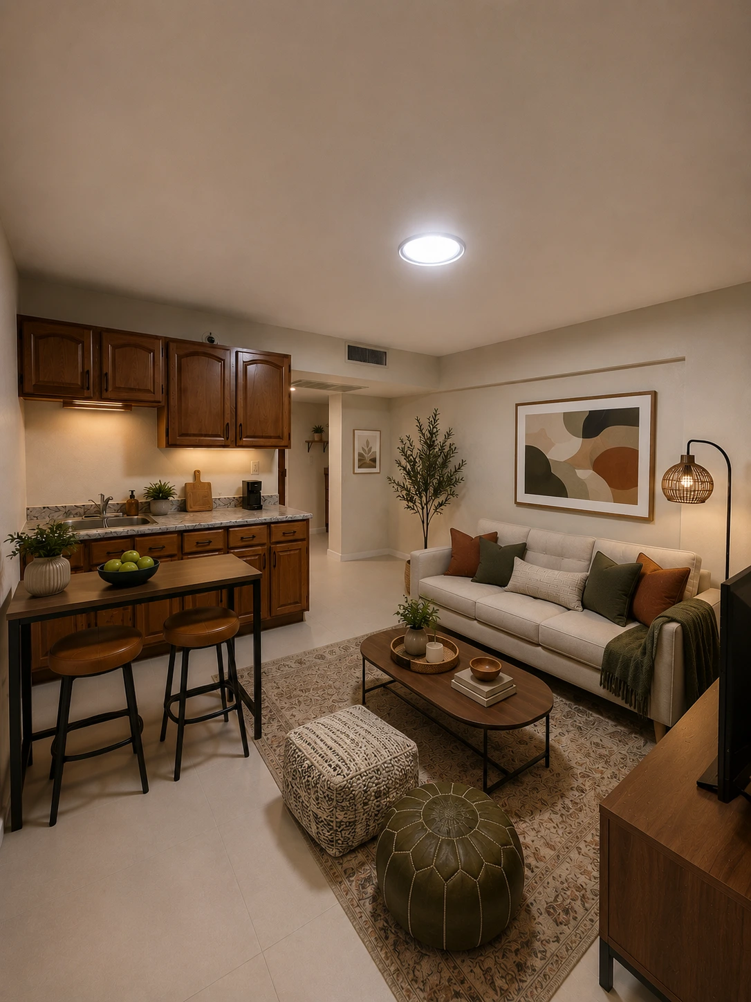Small Studio interior